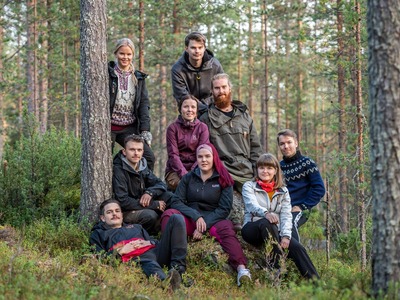 Metsämiesten Säätiö - imagokuvauksia viestintään, metsäopiskelijoita
